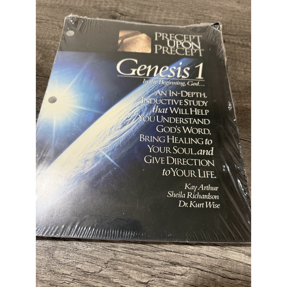 NEW GENESIS PART 1 Precept Upon Precept KAY ARTHUR Bible Study Workbook